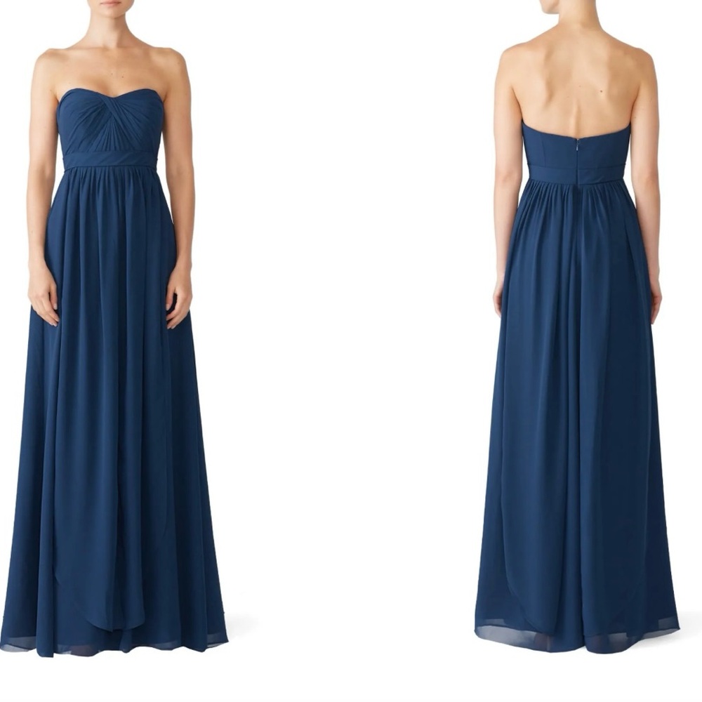 Jenny Yoo Navy Aidan Gown